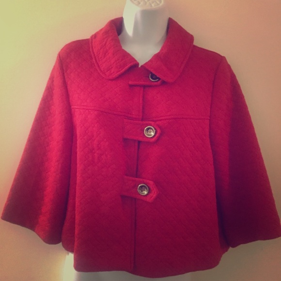 ✨2/$20✨Pretty RQT Petite Red Jacket -Size PM - Picture 1 of 6
